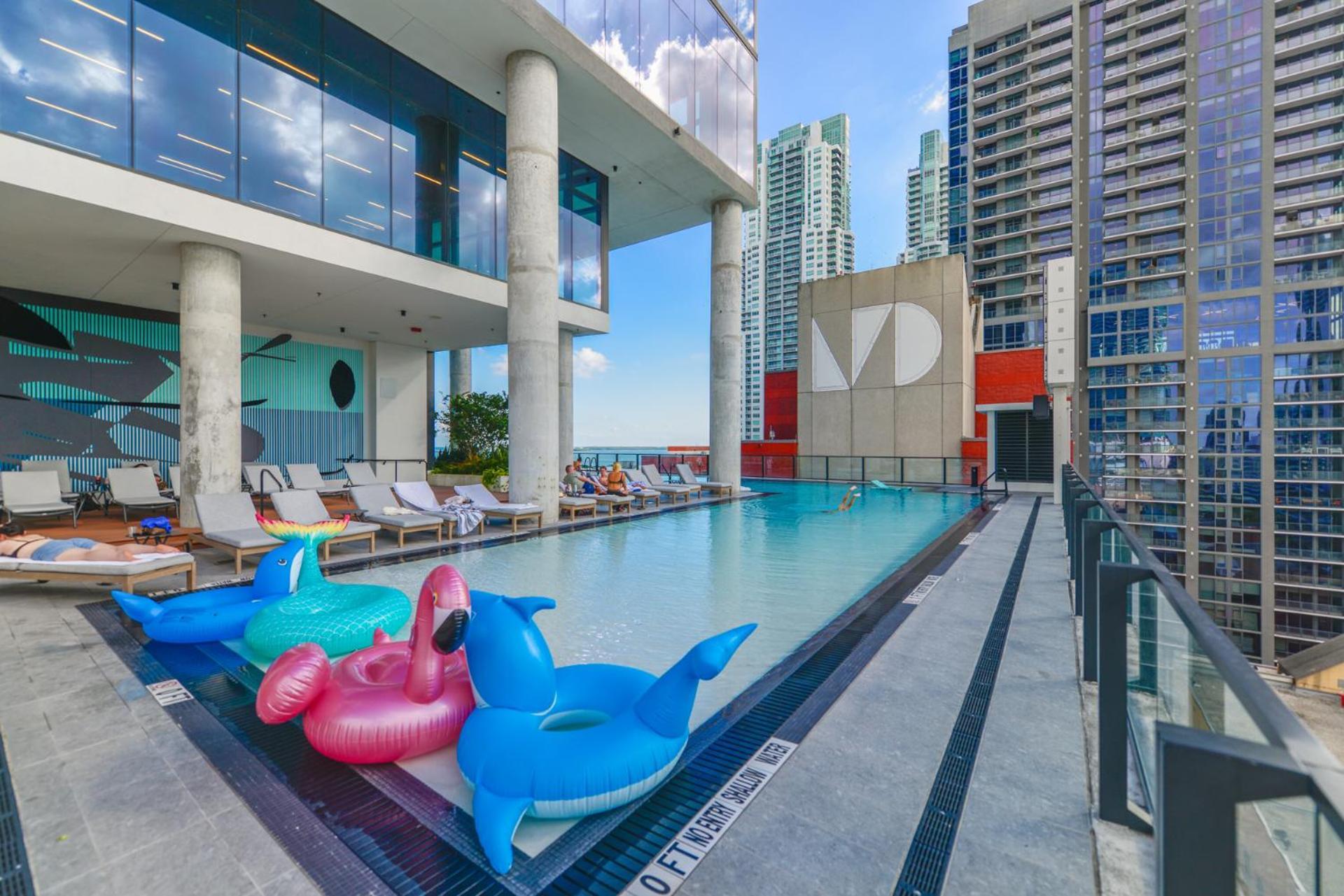 Wonderful Studio With Stuning Views At Downtown Miami Exterior photo