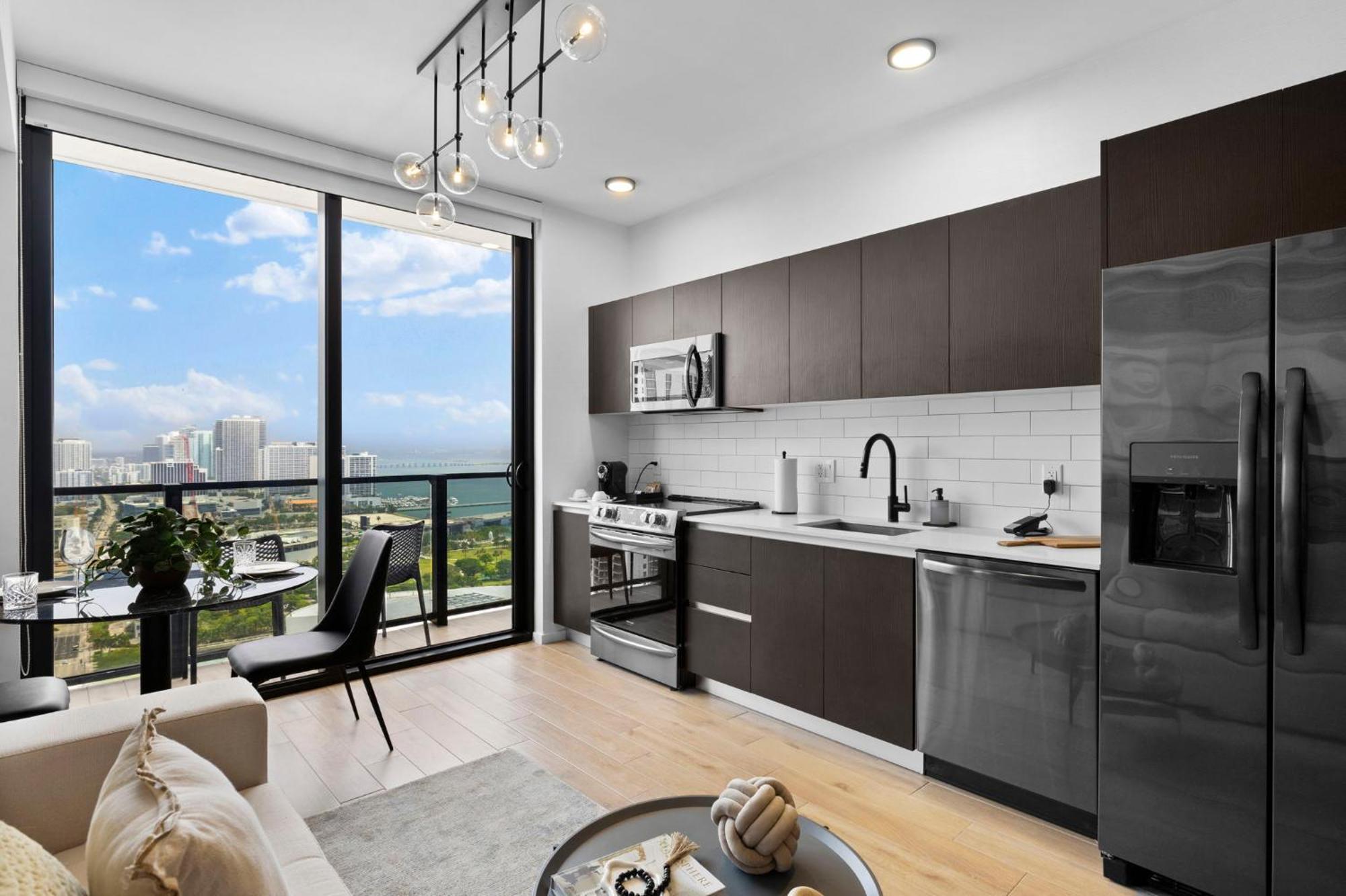 Wonderful Studio With Stuning Views At Downtown Miami Exterior photo