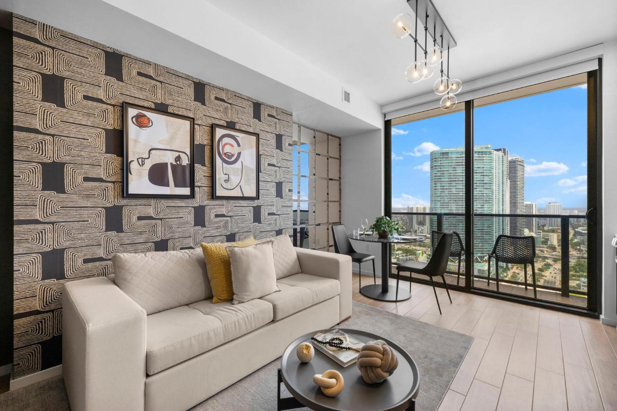 Wonderful Studio With Stuning Views At Downtown Miami Exterior photo