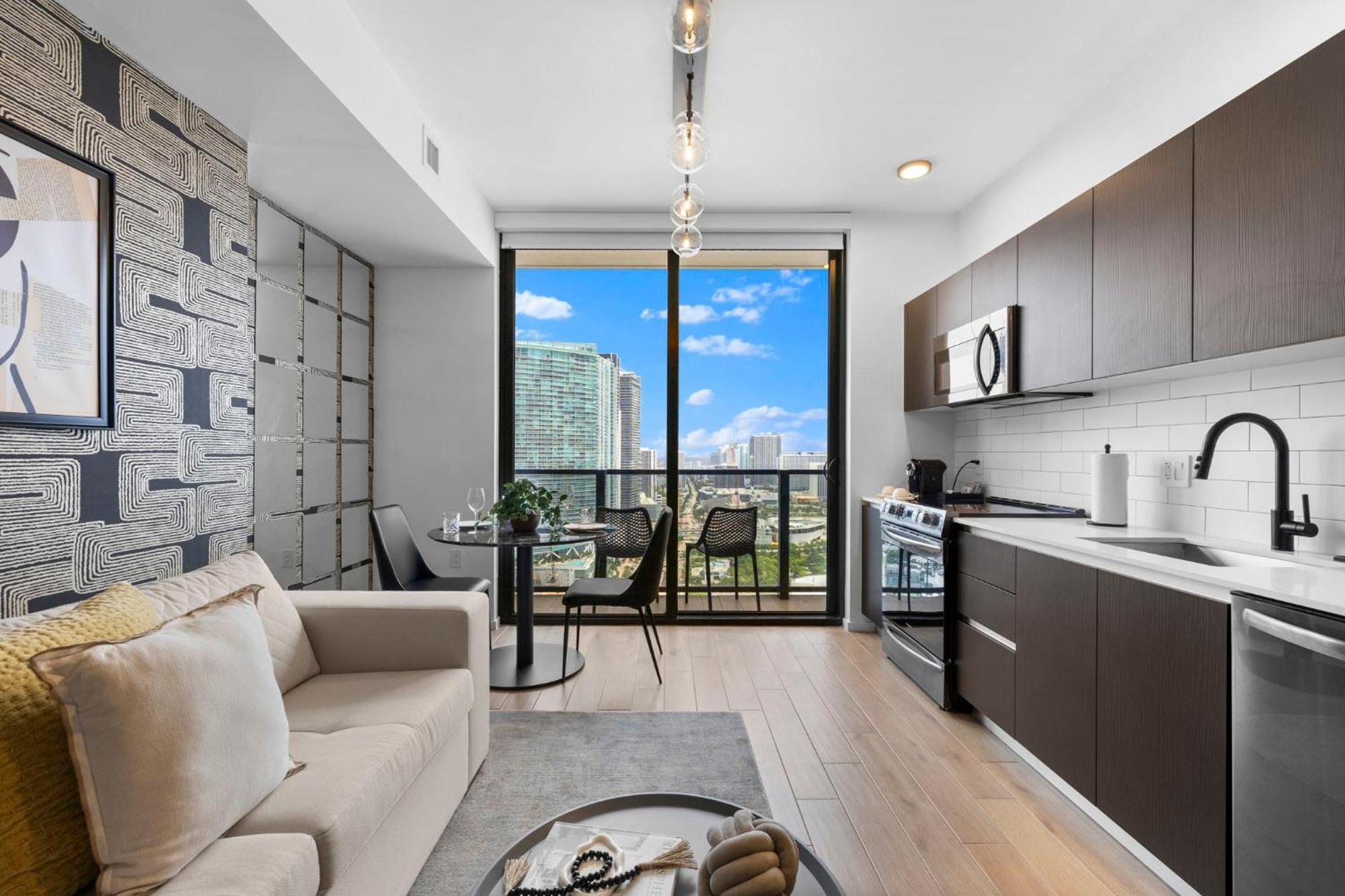 Wonderful Studio With Stuning Views At Downtown Miami Exterior photo